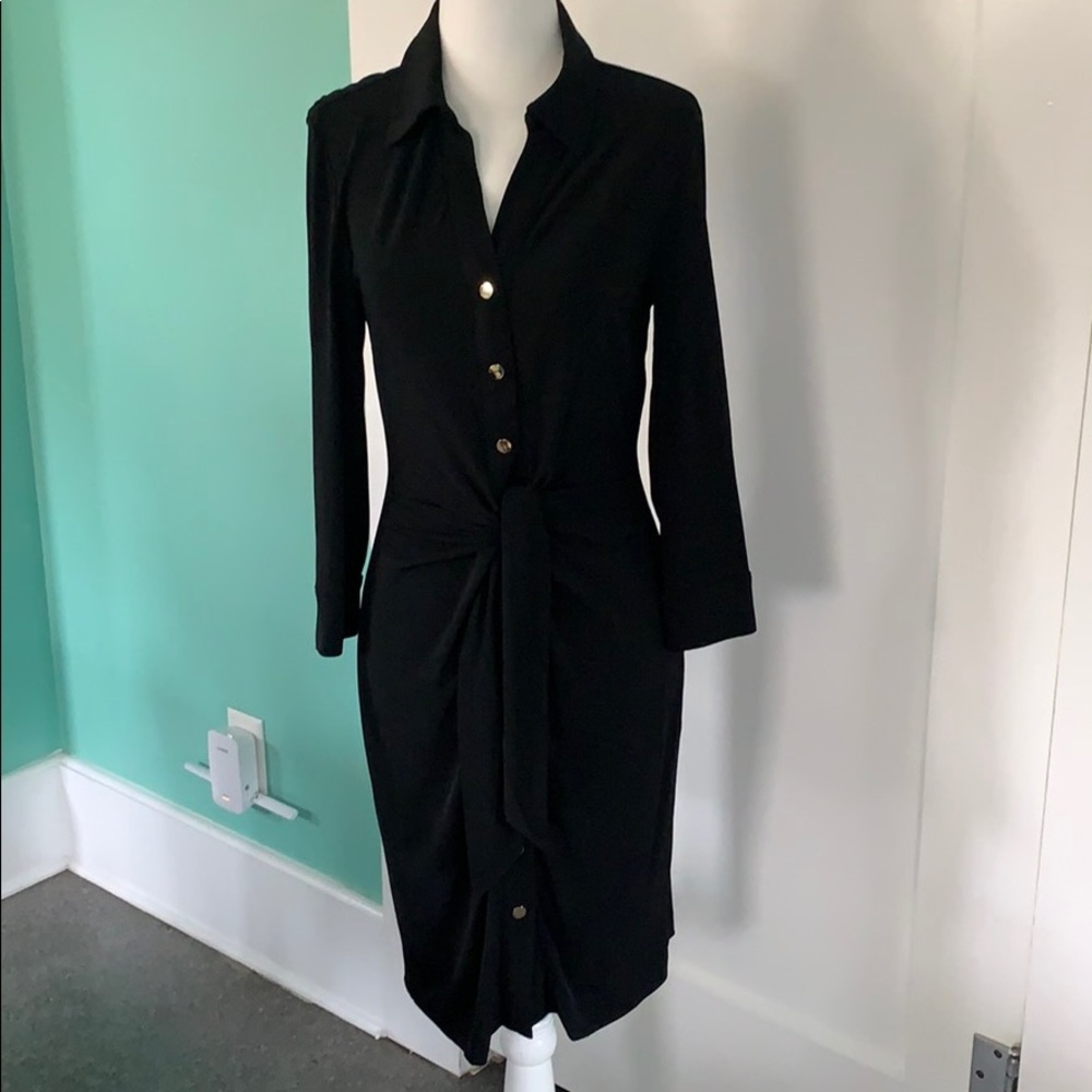 Philosophy black dress